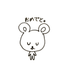 クマのまーくん（マサノリ）（個別スタンプ：4）