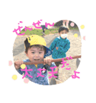 息子たちとラインスタンプ（個別スタンプ：18）