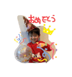 息子たちとラインスタンプ（個別スタンプ：30）