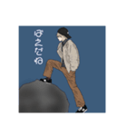 大学生イラスト（個別スタンプ：6）