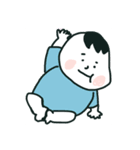 手描きあかちゃん①（個別スタンプ：9）