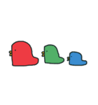 手描きあかちゃん①（個別スタンプ：18）