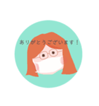 マスクをしたりしなかったり（個別スタンプ：2）