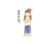 健気な女の子みみちゃん（個別スタンプ：6）