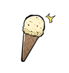 しゃべるアイスクリーム（個別スタンプ：3）