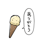 しゃべるアイスクリーム（個別スタンプ：5）