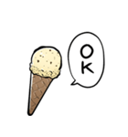 しゃべるアイスクリーム（個別スタンプ：6）