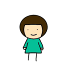 かわいい女の子の敬語スタンプ（個別スタンプ：16）