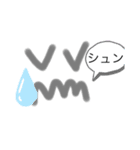 顔な絵（個別スタンプ：7）