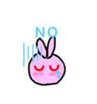 もちもちうさぎちゃん（個別スタンプ：10）