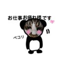 お仕事で、使えるパンダひかる（個別スタンプ：10）