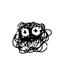 モジャもんじゃすたんぷ（個別スタンプ：3）