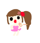可愛い！誰にでも送れる女の子（個別スタンプ：9）