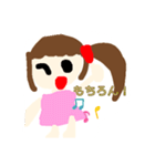 可愛い！誰にでも送れる女の子（個別スタンプ：10）