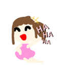 可愛い！誰にでも送れる女の子（個別スタンプ：11）