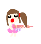 可愛い！誰にでも送れる女の子（個別スタンプ：15）