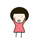 可愛い女の子の日常会話敬語BIGスタンプ（個別スタンプ：15）