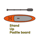 SUP -Stand Up Paddleboard-（個別スタンプ：7）