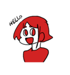 あかいちゃん（個別スタンプ：1）