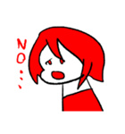 あかいちゃん（個別スタンプ：3）