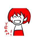 あかいちゃん（個別スタンプ：7）
