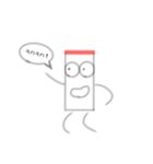 タバコくんスタンプ切り抜きなしVer．（個別スタンプ：1）