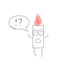 タバコくんスタンプ切り抜きなしVer．（個別スタンプ：8）