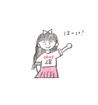 pencil girls（個別スタンプ：2）