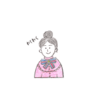 pencil girls（個別スタンプ：8）