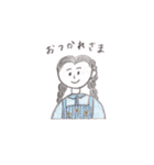 pencil girls（個別スタンプ：12）
