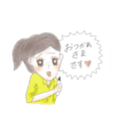 毎日げんきな会社員スタンプ（個別スタンプ：8）
