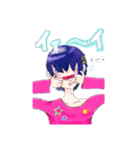 カメラのイラストスタンプ（個別スタンプ：1）