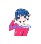 カメラのイラストスタンプ（個別スタンプ：3）