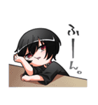れかぽん月鏡スタンプ3（個別スタンプ：12）