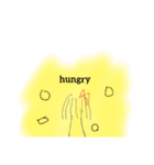 simple  girl  友達へ（個別スタンプ：5）