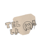 おかっぱちゃんの落書き（個別スタンプ：5）