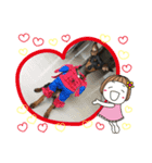 ミニピン ブラックタン（個別スタンプ：5）