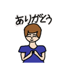 笑顔のブライアント（個別スタンプ：4）