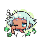 ぱっつんが40人ぐらいいる（個別スタンプ：3）