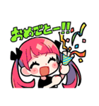 ぱっつんが40人ぐらいいる（個別スタンプ：5）
