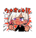 ぱっつんが40人ぐらいいる（個別スタンプ：9）