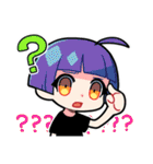 ぱっつんが40人ぐらいいる（個別スタンプ：10）