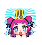 ぱっつんが40人ぐらいいる（個別スタンプ：11）