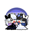 ぱっつんが40人ぐらいいる（個別スタンプ：19）
