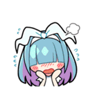 ぱっつんが40人ぐらいいる（個別スタンプ：34）