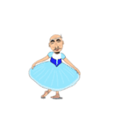 踊るいさおちゃん（個別スタンプ：5）