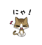 ねこ語になるスタンプだにゃ！（個別スタンプ：1）