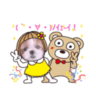 シーズーらーちゃん感情編（個別スタンプ：4）