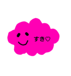 ひとこと雲♡（個別スタンプ：14）