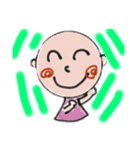 まんまるの表情（個別スタンプ：4）